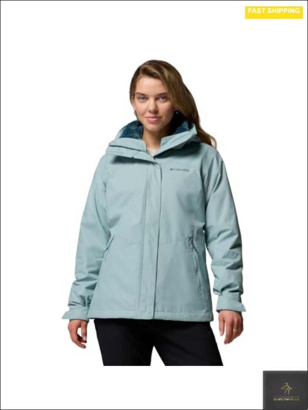 Columbia Plus Size 3-in-1 Interchange Jacket Waterproof Insulated